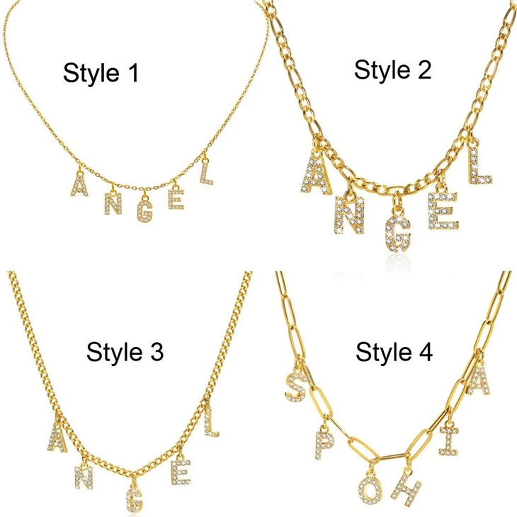 Personalized Letter Chain Necklace best